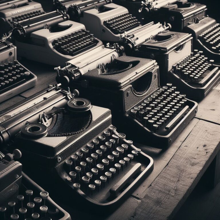 Vintage Typewriters: The Art and Nostalgia of Manual Typing